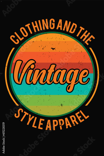 Vintage T-shirt Design.