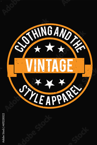 Vintage T-shirt Design.