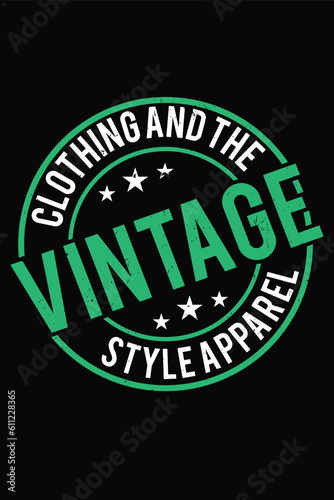 Vintage T-shirt Design.