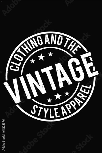 Vintage T-shirt Design.