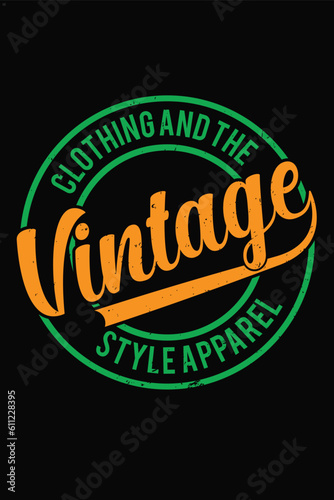 Vintage T-shirt Design.