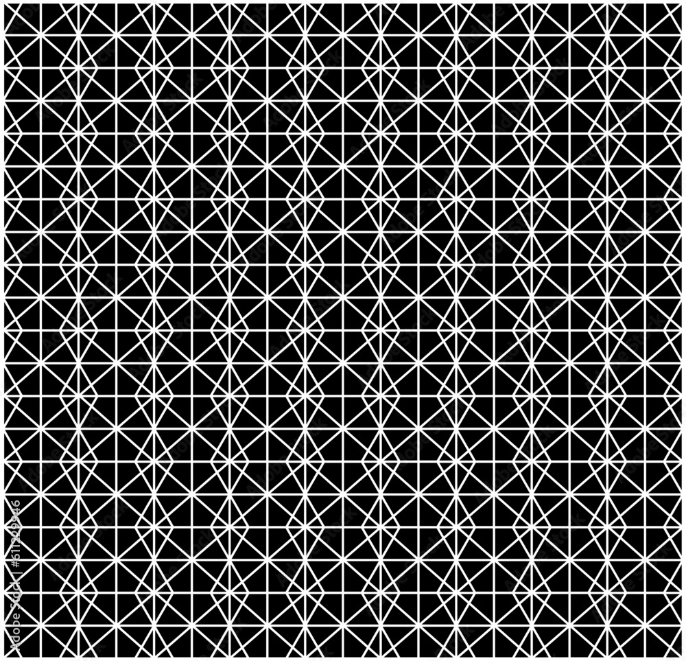 Seamless Geomatric vector background Pattern