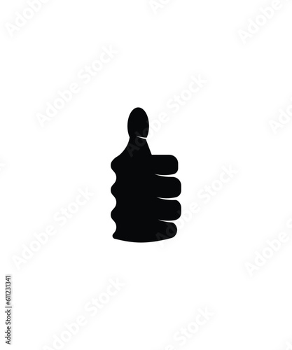 thumb up icon, vector best flat icon.