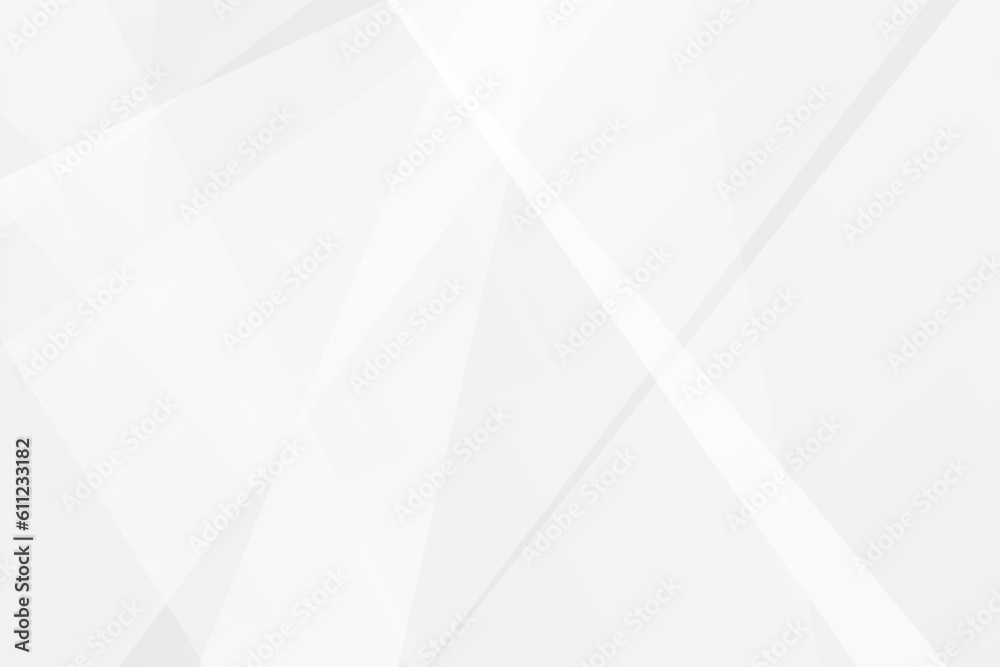 Fototapeta premium Abstract white and grey on light silver background modern design. Vector illustration EPS 10.