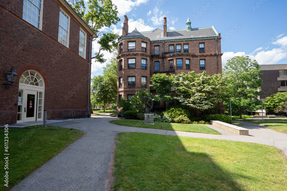 Cambridge, MA, USA June 29, 2022 Harvard Law School (HLS) campus in