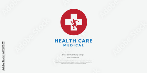 hospital or clinic logo design for healthcare center