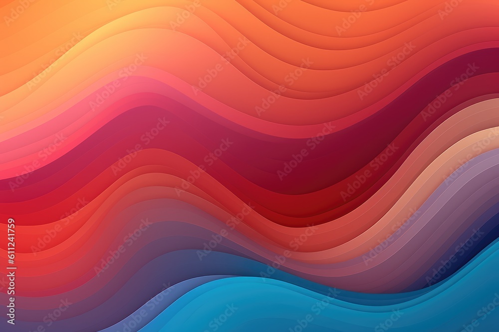 colored abstract flowing waves, illustration, wallpaper, motion flow, digital technology, generative AI colored abstract flowing waves, illustration, wallpaper, motion flow, digital technology, generative AI