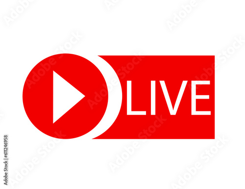 live streaming icon vector illustration