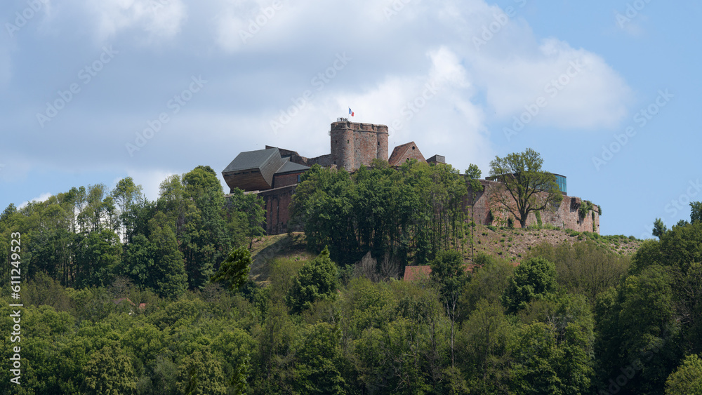 Château du Lichtenberg en Alsace monument historique