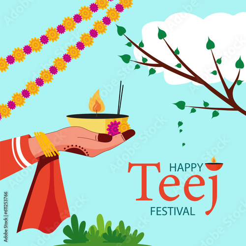 Teej, also known as Hartalika Teej or Hariyali Teej, is a popular Hindu festival celebrated primarily by women in many parts of India and Nepal.