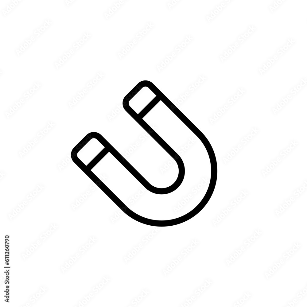 magnet sign symbol vector magnet sign symbol vector