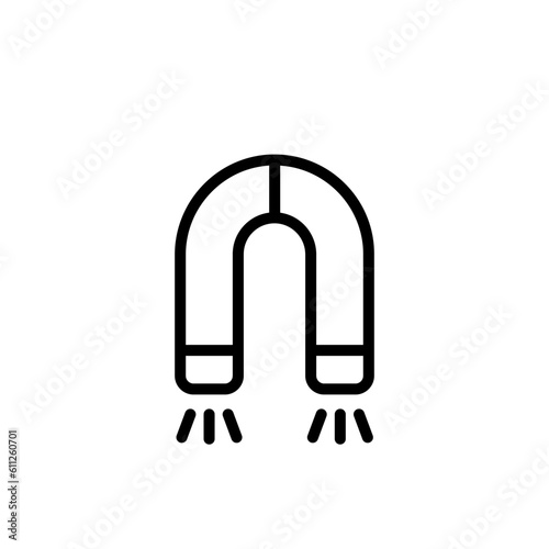 magnet sign symbol vector