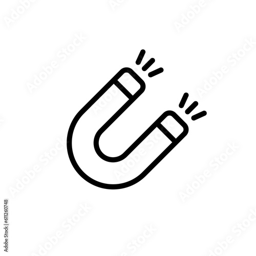 magnet sign symbol vector