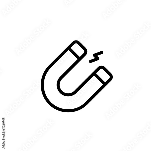 magnet sign symbol vector