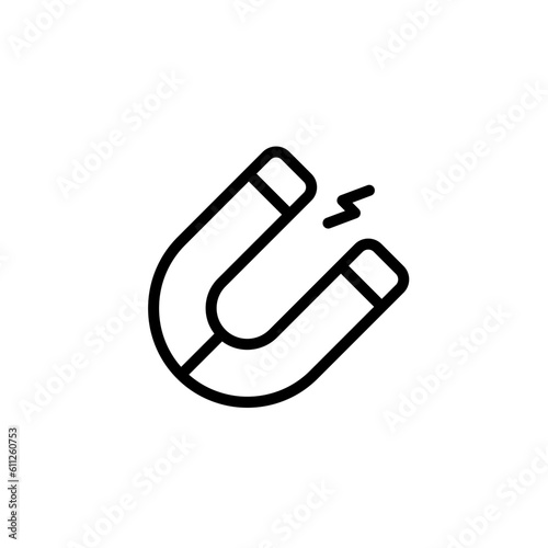 magnet sign symbol vector