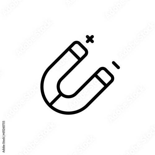 magnet sign symbol vector