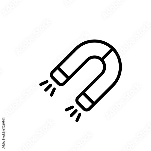 magnet sign symbol vector