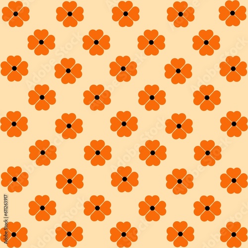 seamless pattern with flowers