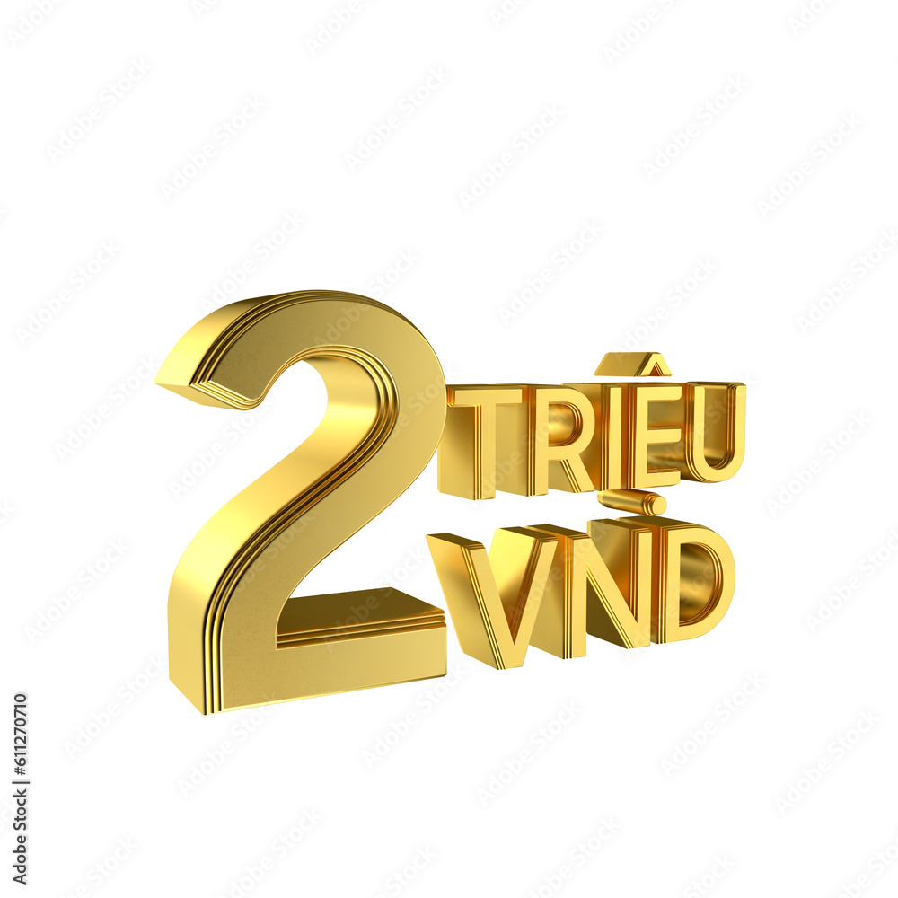 2 million Vietnamese Dong 2 million Vietnamese Dong
