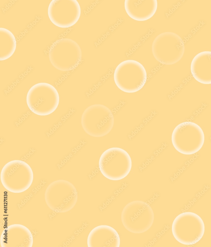 seamless background with bubble