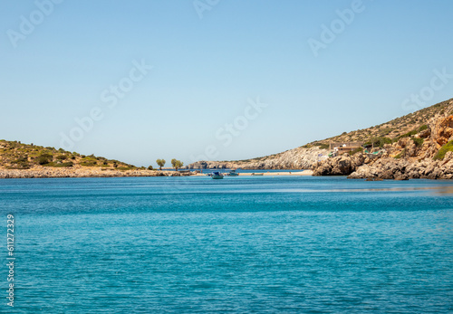 Turquoise waters of Chios