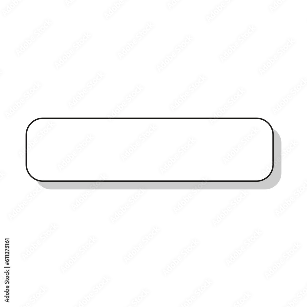 Textbox button icon design element for web mockup and application presentation user interface illustration Textbox button icon design element for web mockup and application presentation user interface illustration