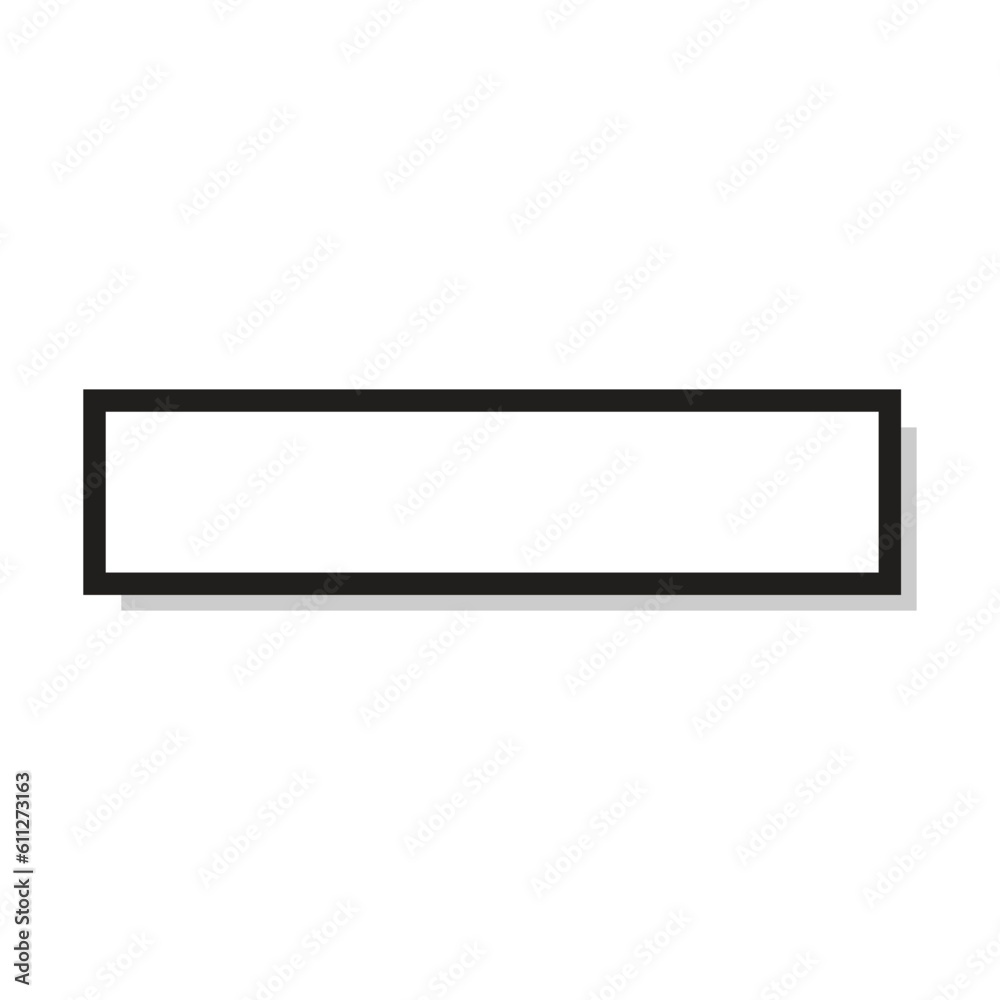 Textbox button icon design element for web mockup and application presentation user interface illustration Textbox button icon design element for web mockup and application presentation user interface illustration