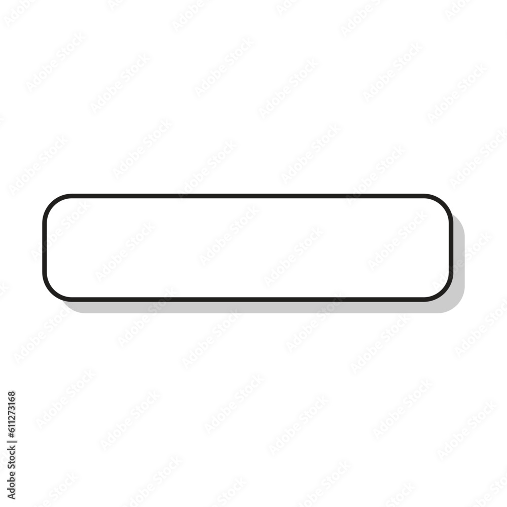 Textbox button icon design element for web mockup and application presentation user interface illustration Textbox button icon design element for web mockup and application presentation user interface illustration