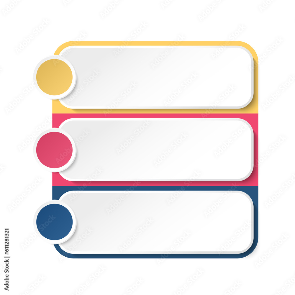 Infographic process design 3 options or steps. Infographic process design 3 options or steps.