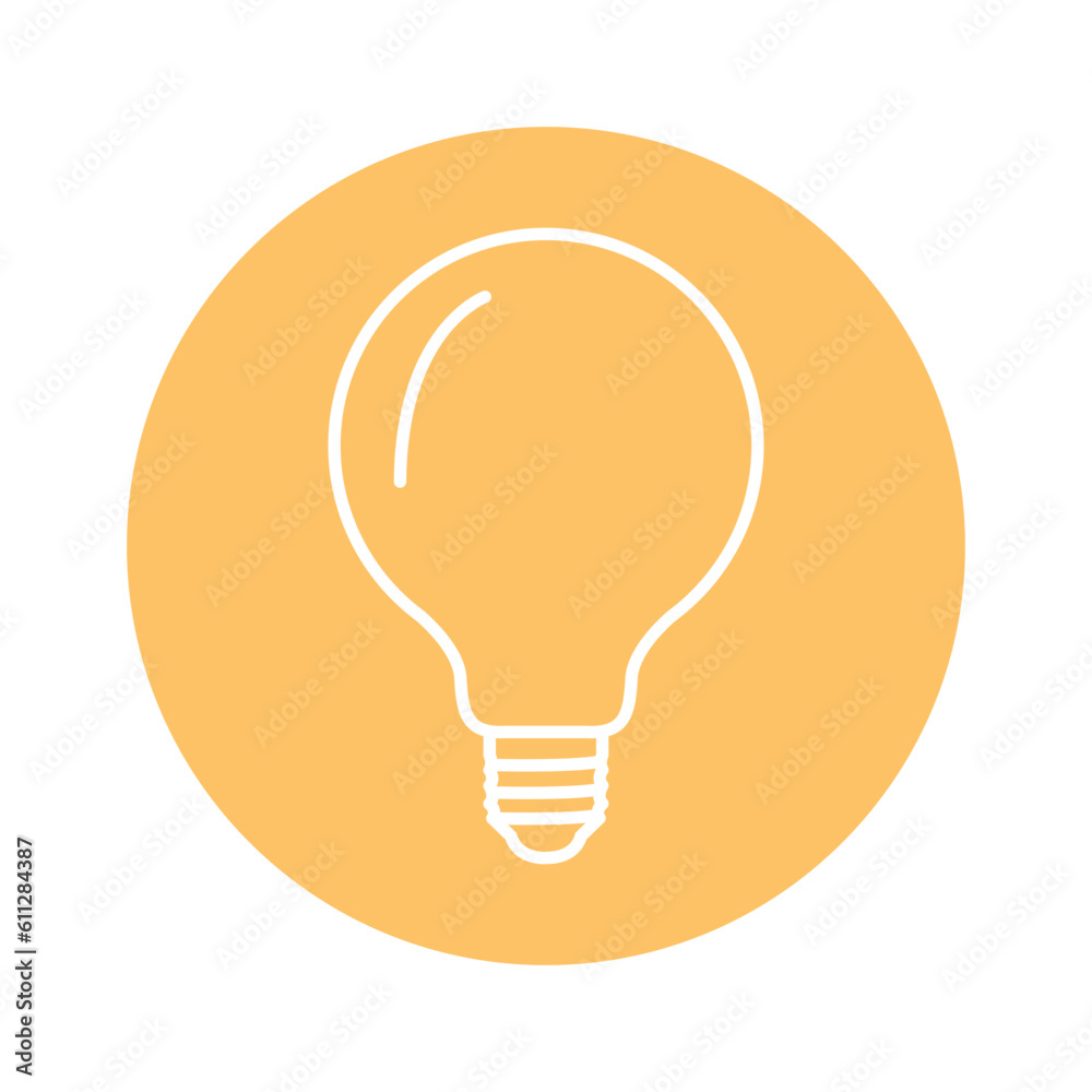 Lamp layer black line icon. Lamp layer black line icon.