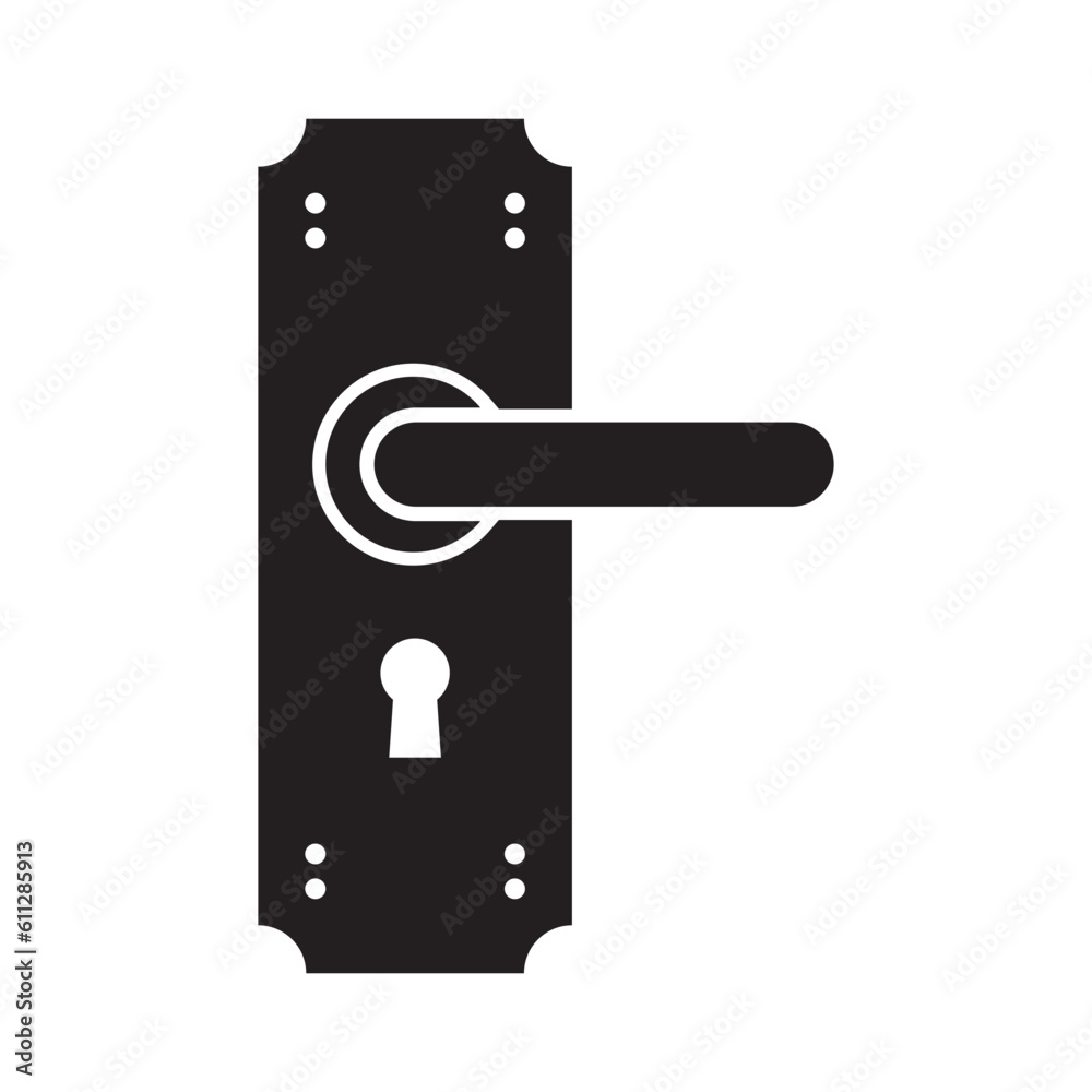 door handle icon door handle icon