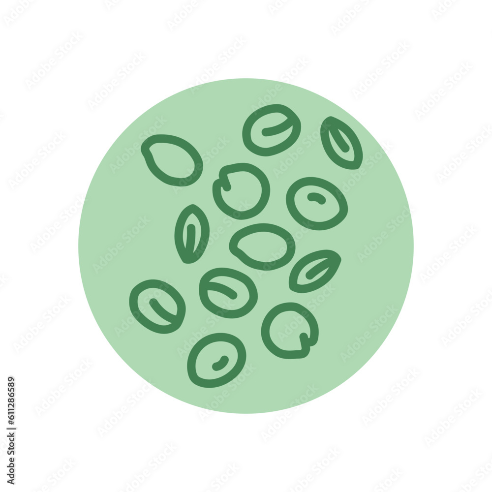 Lentil cereals black line icon. Natural organic super food. Lentil cereals black line icon. Natural organic super food.