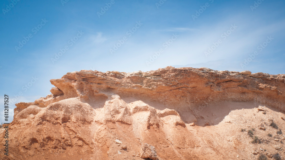 Montículo de arena roja