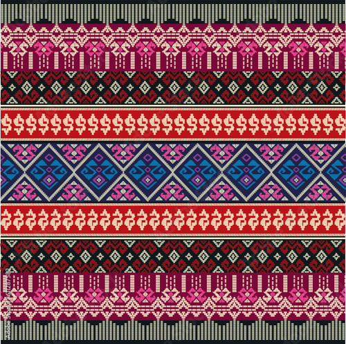 seamless geometric local culture pattern for background Can be used in textiles, clothing, jewelry, wallpaper, cloth, vector images.