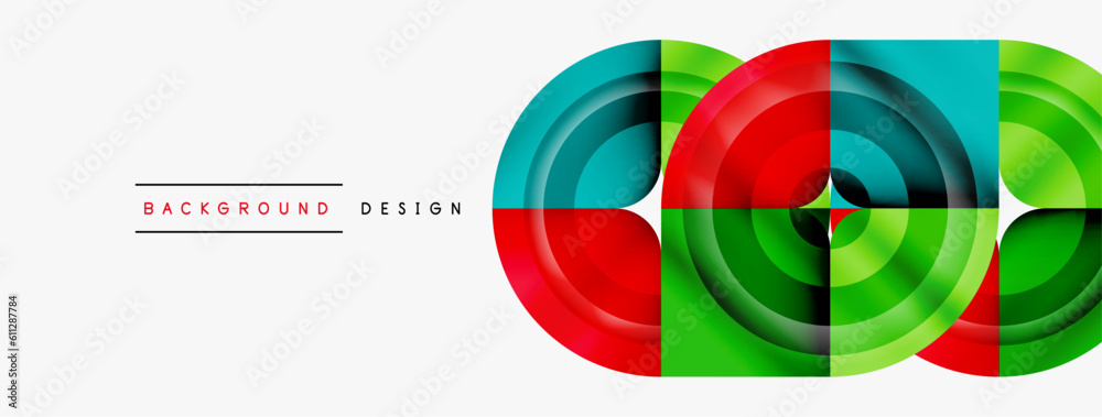 Circle abstract background. Wallpaper, banner, background, landing page, wall art, invitation, print, poster Circle abstract background. Wallpaper, banner, background, landing page, wall art, invitation, print, poster