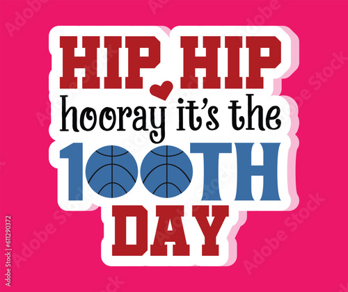 100 days of school stacker svg
