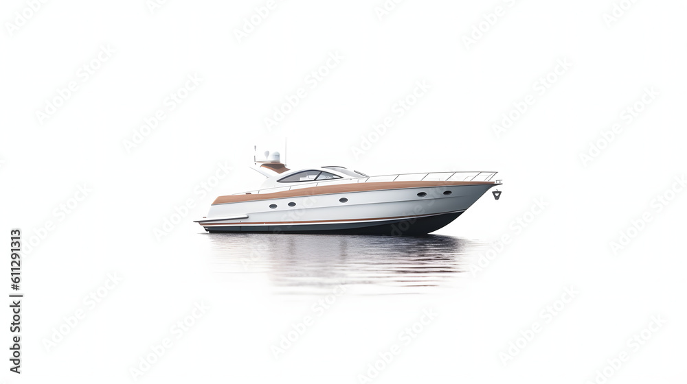 luxury yacht isolated on white luxury yacht isolated on white