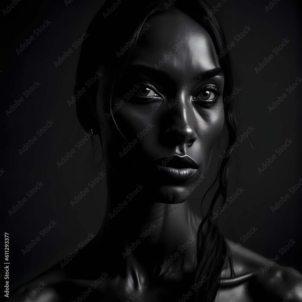 portrait of a woman Generative AI portrait of a woman Generative AI