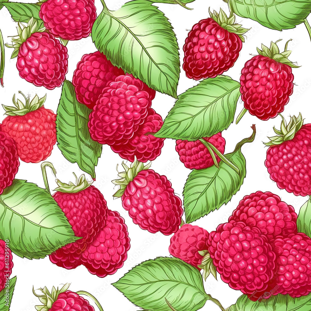 raspberry pattern