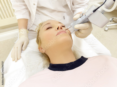 Laser Treatment Cosmetic Laser Dermatology  dermatologist offices laser technology