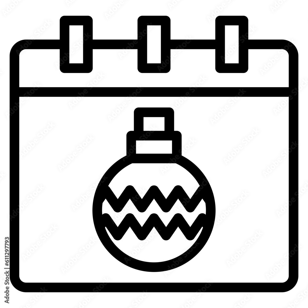 Obraz premium party day date line 