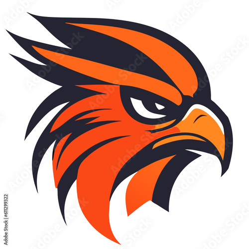 Head of Eagle symbol.It's for success concept