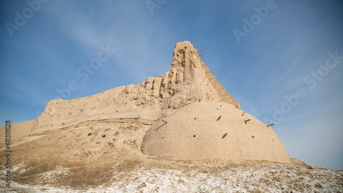 ancient settlement around the uzbekistan