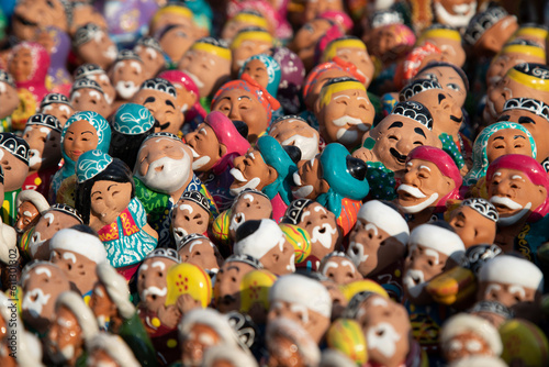 clay toys in tashkent market uzbekistan