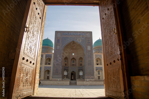 view of bukhara from door to out