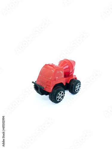 red toy car isolated PNG