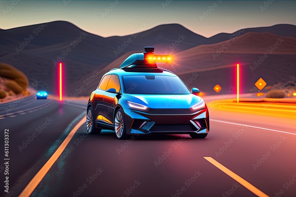 Modern Smart Car Technology Generative AI