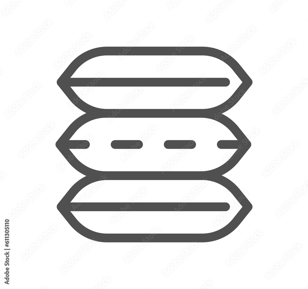 Hotel related icon outline and linear symbol. Hotel related icon outline and linear symbol.