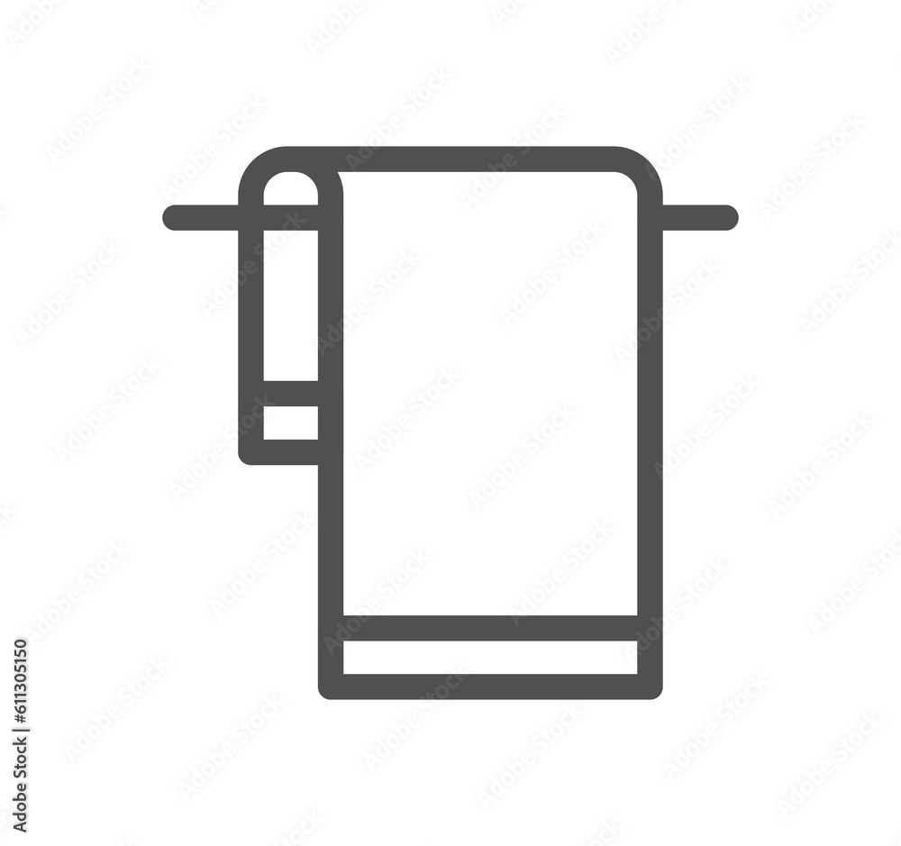 Hotel related icon outline and linear symbol. Hotel related icon outline and linear symbol.