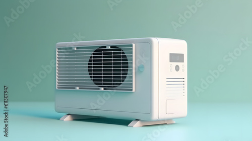 air conditioner on a white background